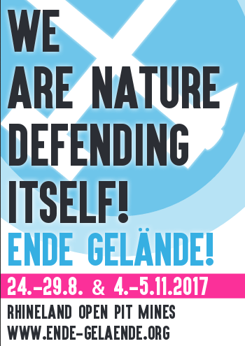 Sticker: We are nature defending itself!